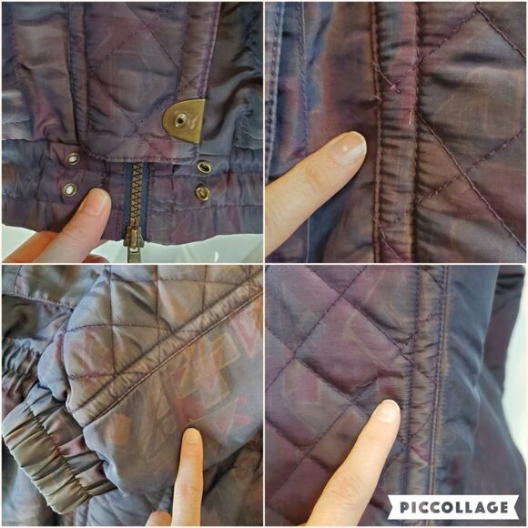 Vintage 80s Snuggler Purple Quilted Jacket - Picture 8 of 14